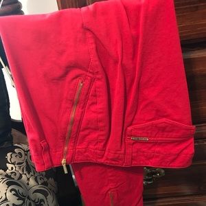 Michael Kors Red Pants
